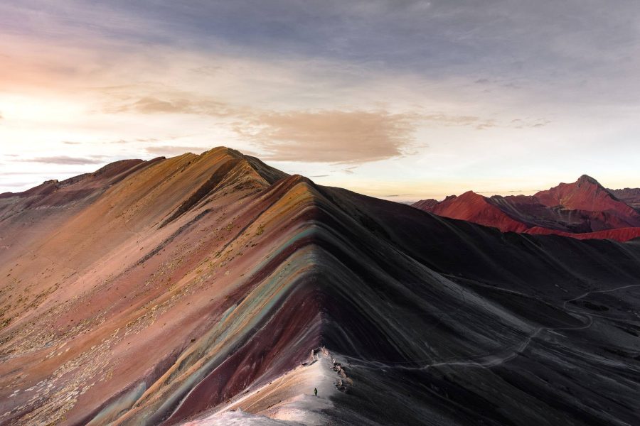 Rainbow mountain photos, sunrise rainbow mountain