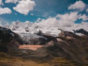 ausangate, red lake, rainbow mountain