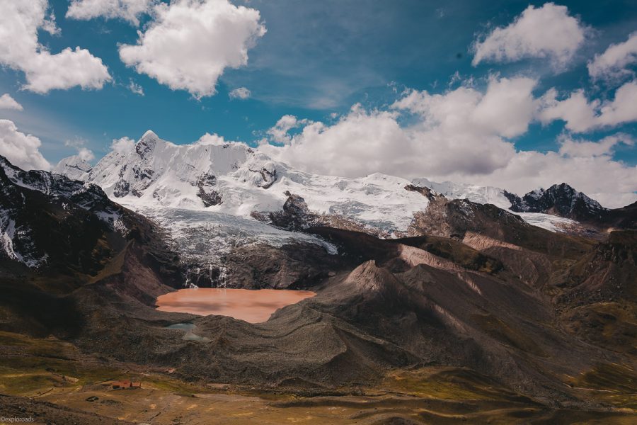 ausangate, red lake, rainbow mountain