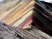 Sunrise at rainbow mountain, rainbow mountain tours