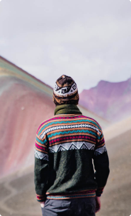 Red Lake Ausangate Rainbow Mountain